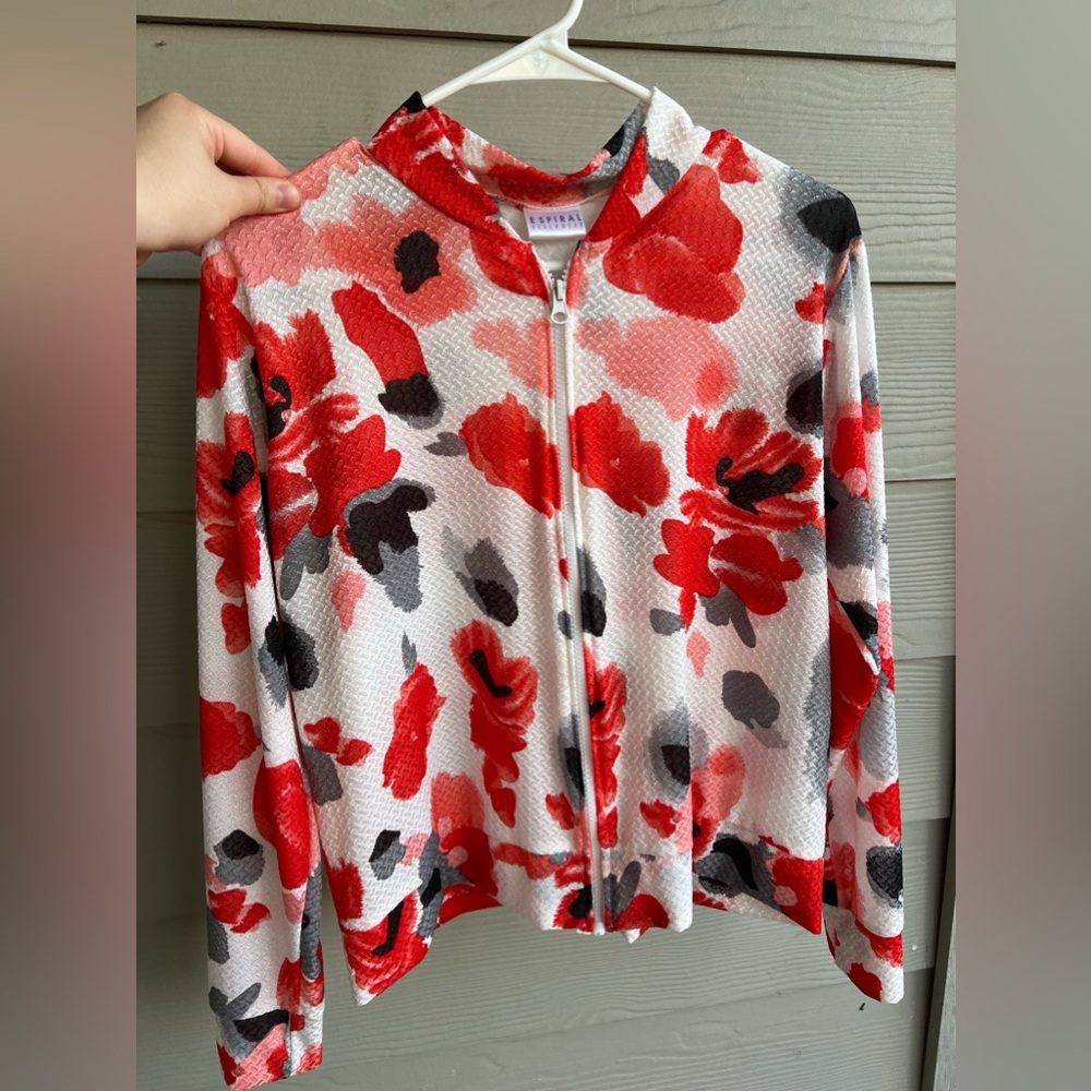 ESPIRAL Casual Jacket Flowers